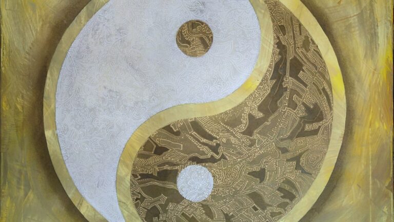 陰陽の太極図（日柱で見る性格）